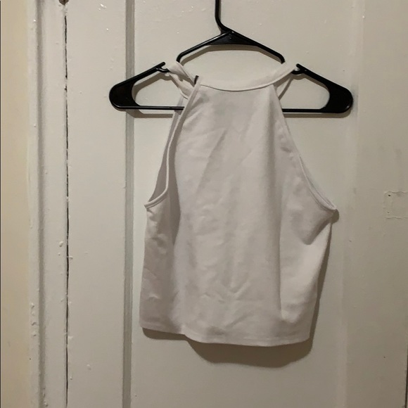 Zara White crop top - Picture 2 of 2